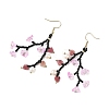 Glass Seed Bead Dangle Earrings EJEW-MZ00770-5