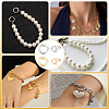 20Pcs 2 Colors Brass Locking Jump Rings KK-BBC0023-07B-5