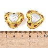 Natural Pearl & Natural Red Tourmaline Beads KK-H516-07G-3