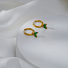 304 Stainless Steel Hoop Earrings AY4063-1-2