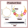 DIY Wine Glass Charm Making Kit DIY-AR0005-21-2