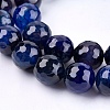 Natural Agate Round Beads Strand X-G-L084-10mm-27-3