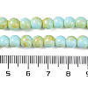 Baking Paint Glass Bead Strands GLAA-H031-01A-08-5