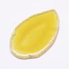 Natural Agate Slices Big Pendants G-E022-6-2