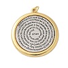 Brass Pendants KK-P293-29G-1