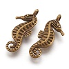 Tibetan Style Alloy Charms X-TIBEP-A19239-AB-NR-2