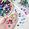 300Pcs 10 Colors Opaque Acrylic Beads SACR-SP0001-53A-3