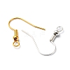 80Pcs 2 Color Iron Earring Hooks DIY-FS0004-37-4