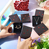 5Pcs Hot Stamping Planet Cardboard Jewelry Packaging Boxes CON-TA0001-44A-6