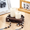 Wood Display Base for Flower Pot ODIS-WH0078-51A-4