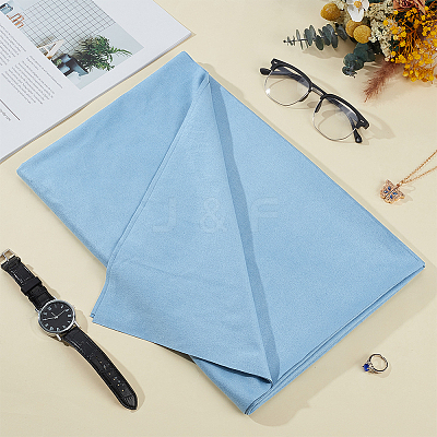 Faux Suede Glasses Cloth AJEW-WH0348-884C-1