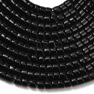 Natural Obsidian Beads Strands G-P608-A03-01-1