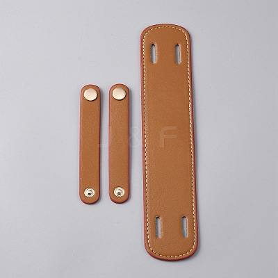 Imitation Leather Bag Handle Wraps FIND-WH0126-223C-1