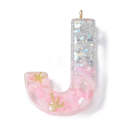 Resin Pendants RESI-B029-01P-J-1