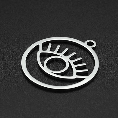 Non-Tarnish 201 Stainless Steel Pendants STAS-N090-LA005-1-1