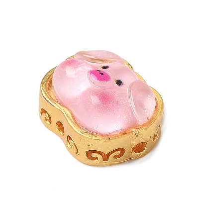 Transparent Resin Beads KK-P307-01A-G-1