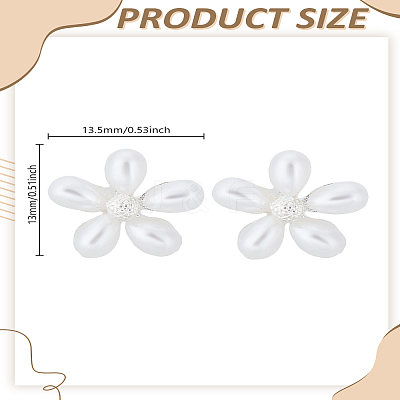 1Pair Alloy Stud Earrings EJEW-LP0008-012-1