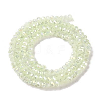 Baking Electroplate Glass Beads Strands LS-DGLA-A039-J2MM-B17-1