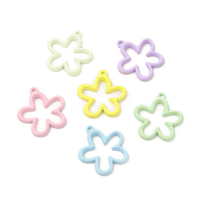 Rack Plating Alloy Pendants FIND-C018-16-1