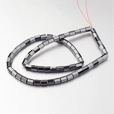 Non-magnetic Synthetic Hematite Bead Strands G-F300-38A-09-1