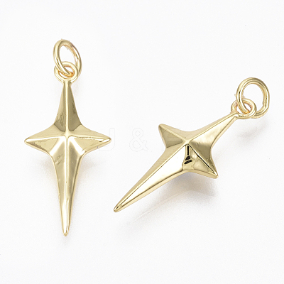 Brass Pendants ZIRC-R109-035-NF-1
