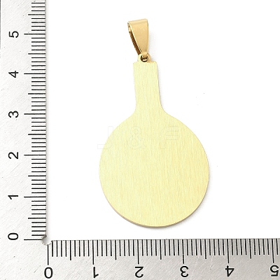 Sports 201 Stainless Steel Laser Cut Pendants STAS-P428-14G-01-1