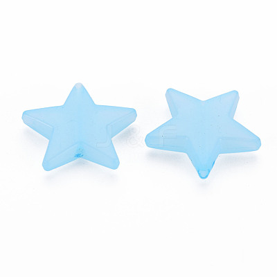 Imitation Jelly Acrylic Beads MACR-S373-90-E08-1