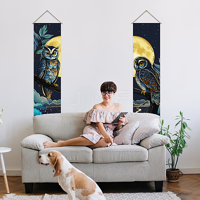 Polyester Wall Hanging Tapestry AJEW-WH0399-035-1