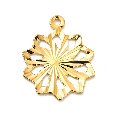 Rack Plating Brass Pendants KK-E067-19G-1