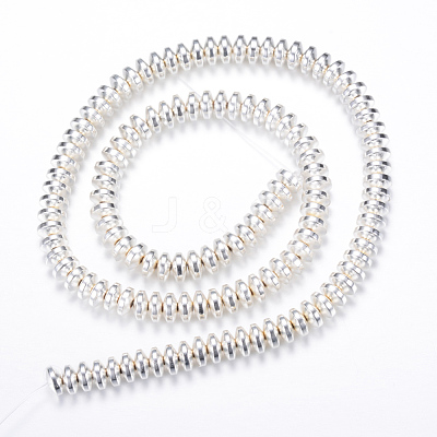 Electroplate Non-magnetic Synthetic Hematite Bead Strands G-Q465-11S-1