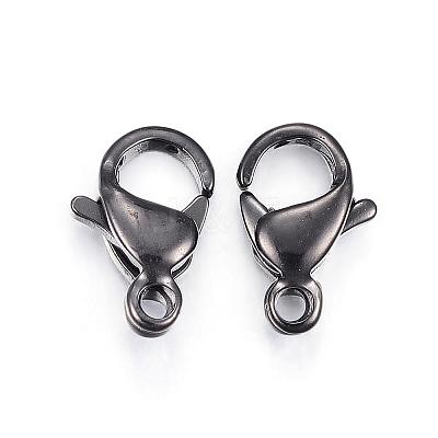 304 Stainless Steel Lobster Claw Clasps STAS-H353-A-02B-1