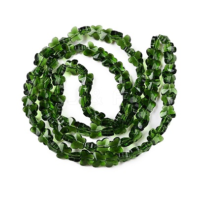 Transparent Glass Beads GLAA-Q066-10mm-B07-1