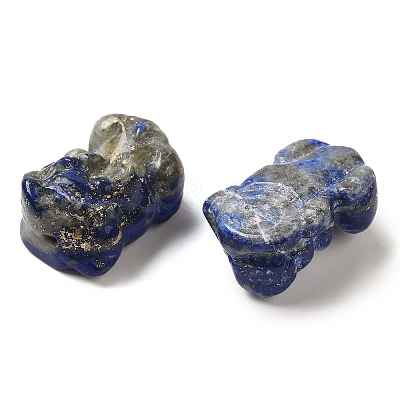 Natural Lapis Lazuli Carved Beads G-P550-12-1