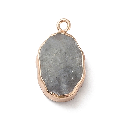 Natural Labradorite Pendants G-K333-01L-1