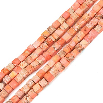 Natural Imperial Jasper Beads Strands GG-CBA6BAC-G04-03-1