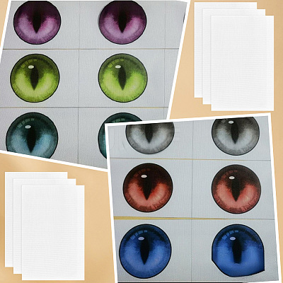 Plastic Mesh Canvas Sheets AJEW-CP0008-79B-1