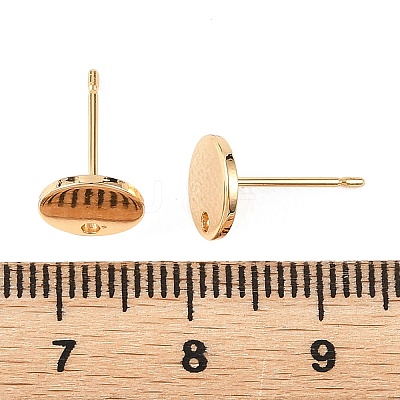 SHEGRACE Brass Stud Earring Findings XGRQ64450-856G-1