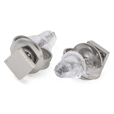 304 Stainless Steel Stud Earrings for Women EJEW-B109-04C-P-1