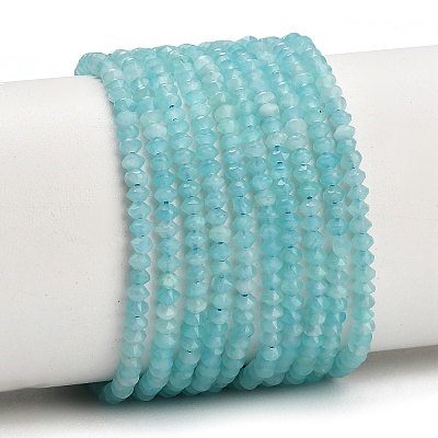 Natural Amazonite Beads Strands GG-CBAA9B4-A01-02-1