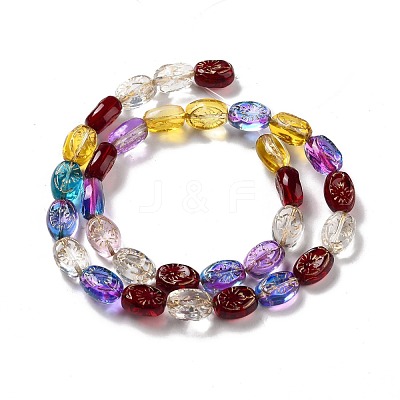 Transparent Glass Beads Strands GLAA-F114-05-1