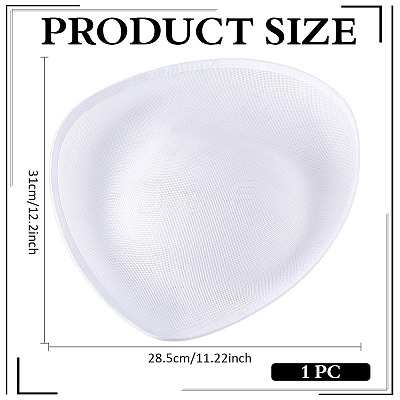 Cloth Round Fascinator Hat Base for Millinery Magic AJEW-WH0270-738A-1