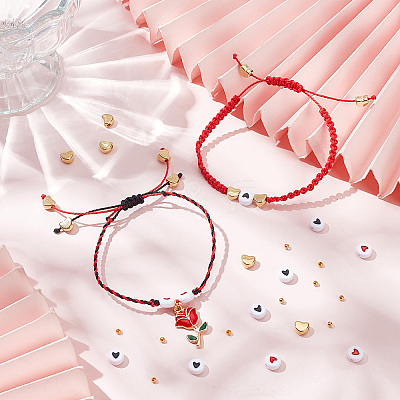 Valentine's Day DIY Bracelet Making Kit DIY-AR0003-53-1