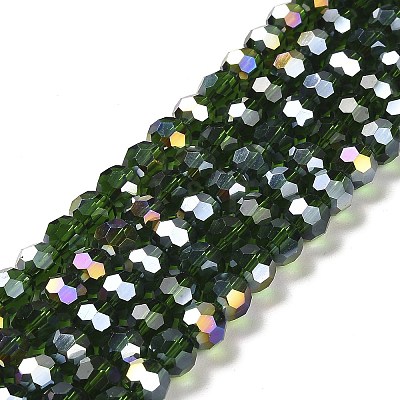 Transparent Glass Beads EGLA-A035-T8mm-B10-1