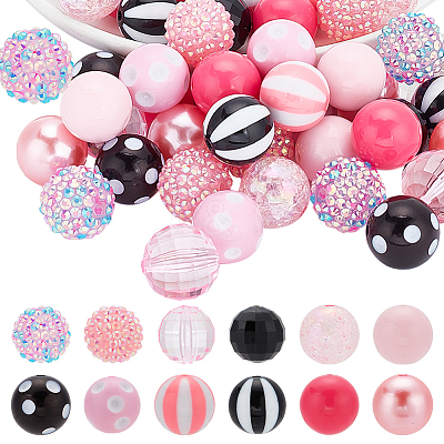 1 Set Acrylic Beads Set FIND-PH0007-04C-1