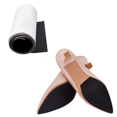 Rubber Self Adhesive Shoes Sole Protector Sticker DIY-WH0504-858A-02-1