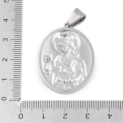 304 Stainless Steel Pendants STAS-M103-01AS-07-1