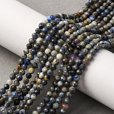 Natural Lapis Lazuli Beads Strands G-L629-B01-3mm-03-1