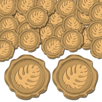 100Pcs Adhesive Wax Seal Stickers DIY-CP0009-47A-1