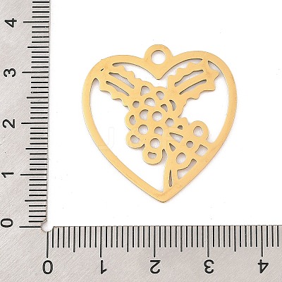 201 Stainless Steel Pendants STAS-Z109-24G-1