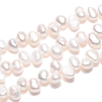 Natural Cultured Freshwater Pearl Beads Strands PEAR-T006-14-1